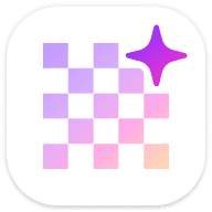 AI 배경제거 배지