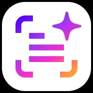 AI 텍스트 추출 아이콘